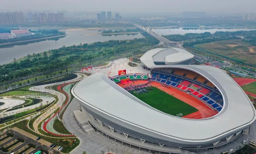 六安市体育中心，一个充满高级感的地方