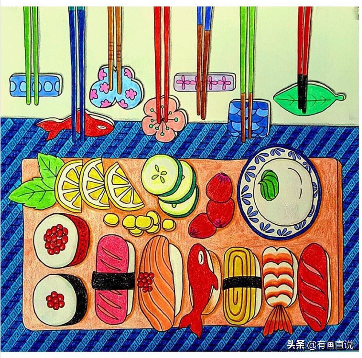 儿童创意画9-12岁,儿童创意画7-8岁创意画入门教程