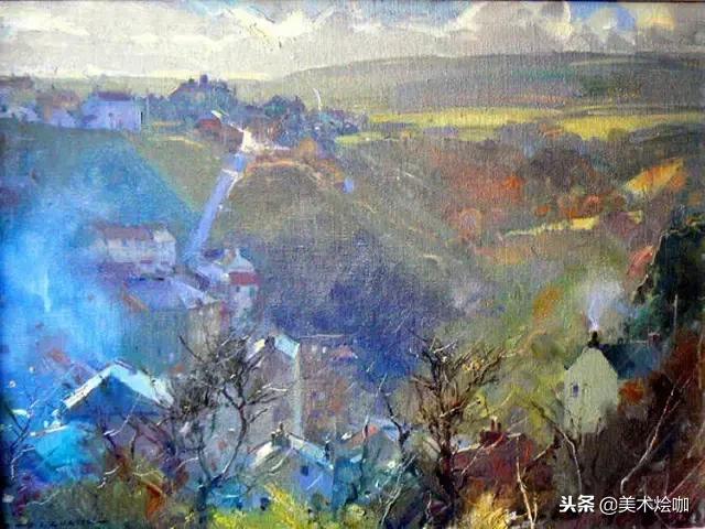 一组风景油画,一组好看的风景油画图