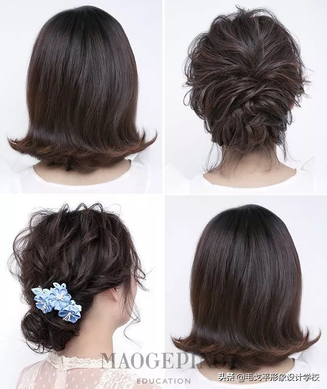 10款美萌短发新娘造型可爱又迷人,新娘短发造型简单好看