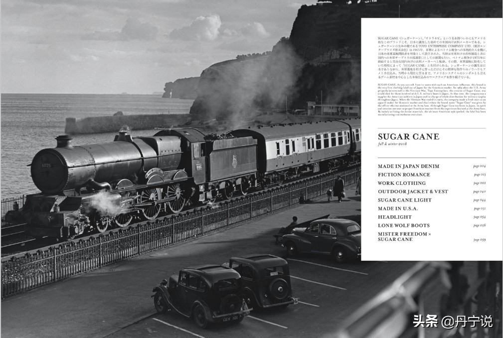 春节专题：日本SugarCane牛仔裤2018秋冬画册