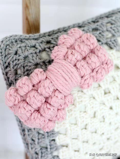 钩针蝴蝶结教程全过程,钩针蝴蝶结图解大全视频