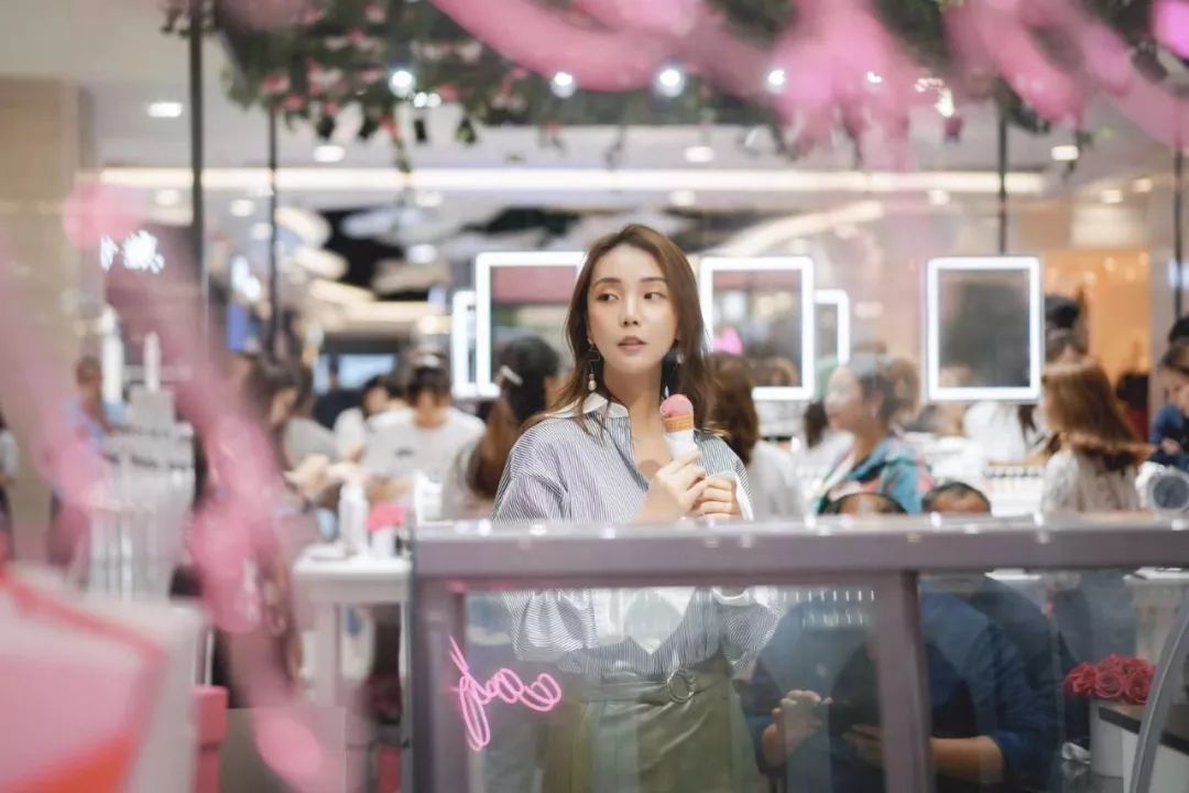 兰蔻法式轻妆,氧气初恋妆高光