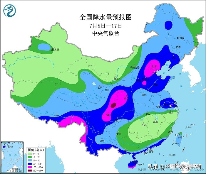 四川暴雨近期预测结果最新,西南至长江中下游强降雨再度来袭