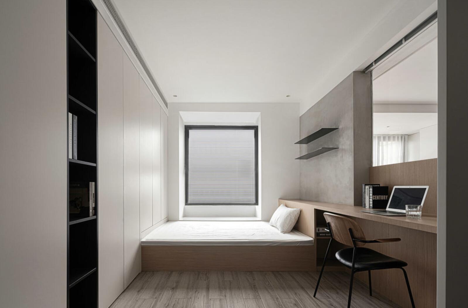 不包门窗套效果,全屋不做门窗套