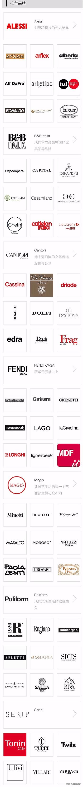 rara意大利家具品牌,意大利家具品牌poliform