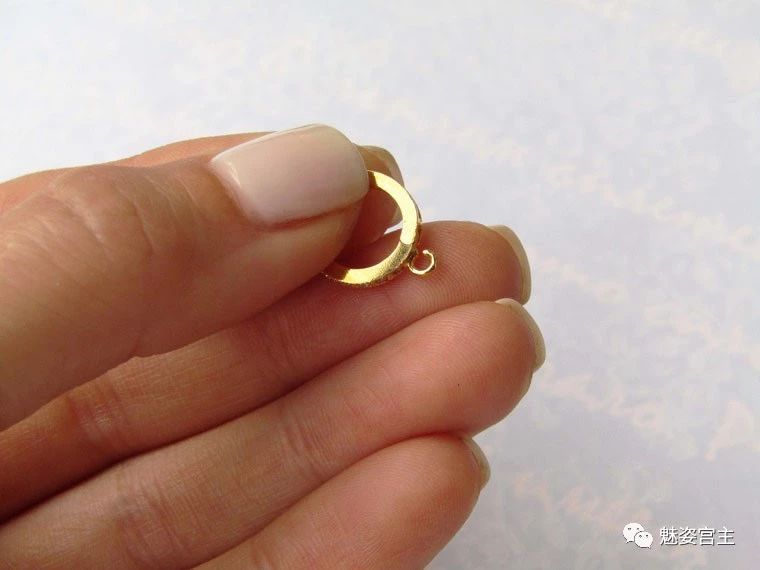 珠宝店的真丝流苏耳环，3步教你轻松完成