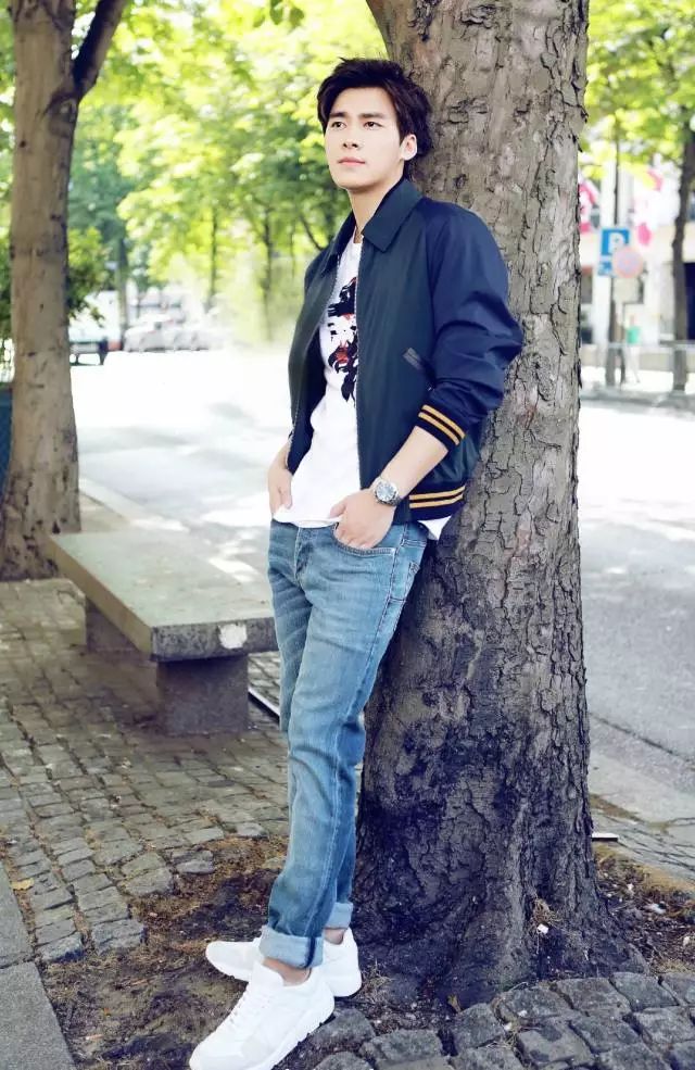 夏天穿搭男生一定要学会的穿搭,型男穿搭皮衣是男人最man的单品