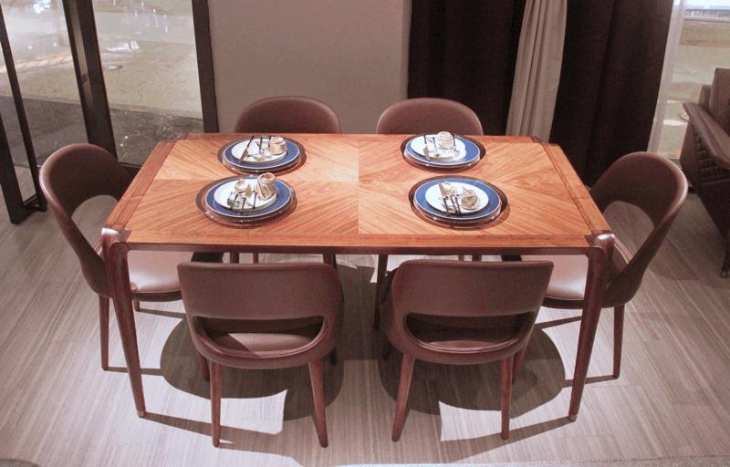 精致轻巧省空间,让你的餐厅韵味十足丨华师傅传匠实木餐桌测评