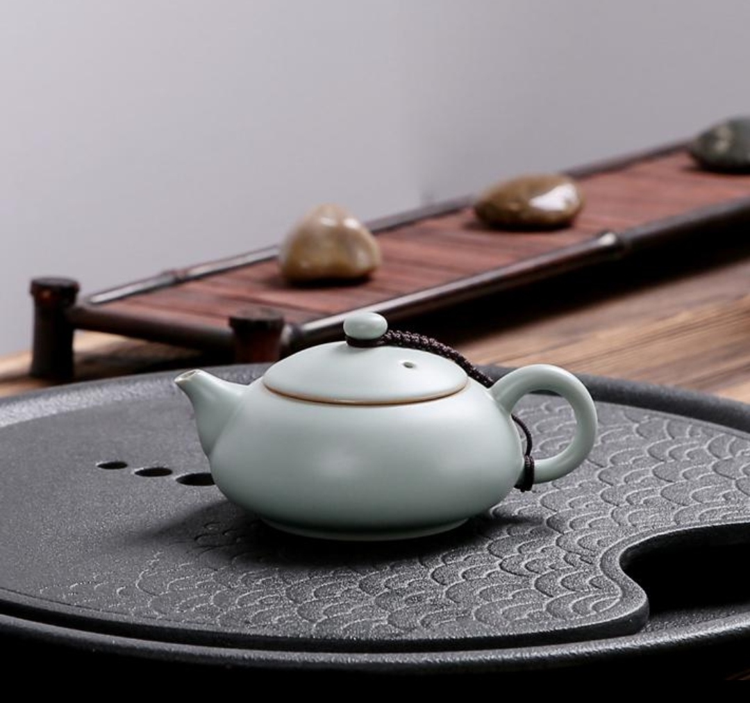 晓芳汝窑茶具,汝窑茶具直播