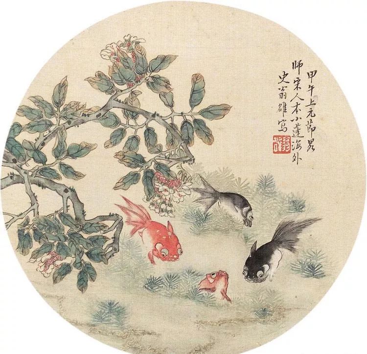 清代花鸟鱼虫画,清代国画名家花鸟鱼虫