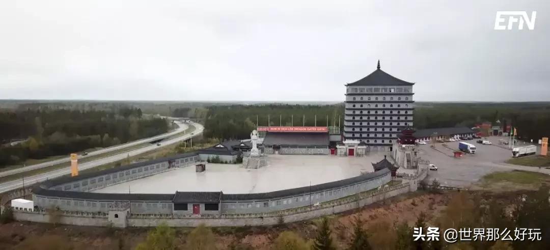 斥资3个亿,国外竟有个山寨中华古城:北京鼓楼、兵马俑……