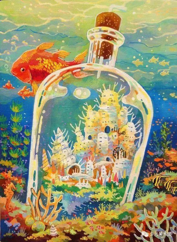 儿童不同时期的绘画作品,孩子们一幅幅栩栩如生的绘画作品