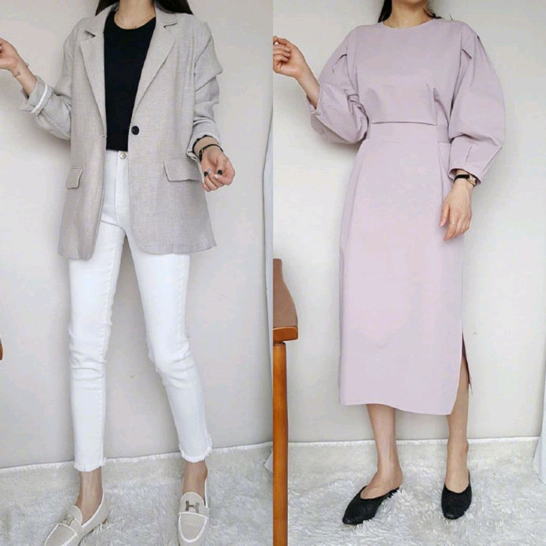 不挑人的气质风穿搭秋天这样穿,秋天慵懒风穿搭示范简约随性