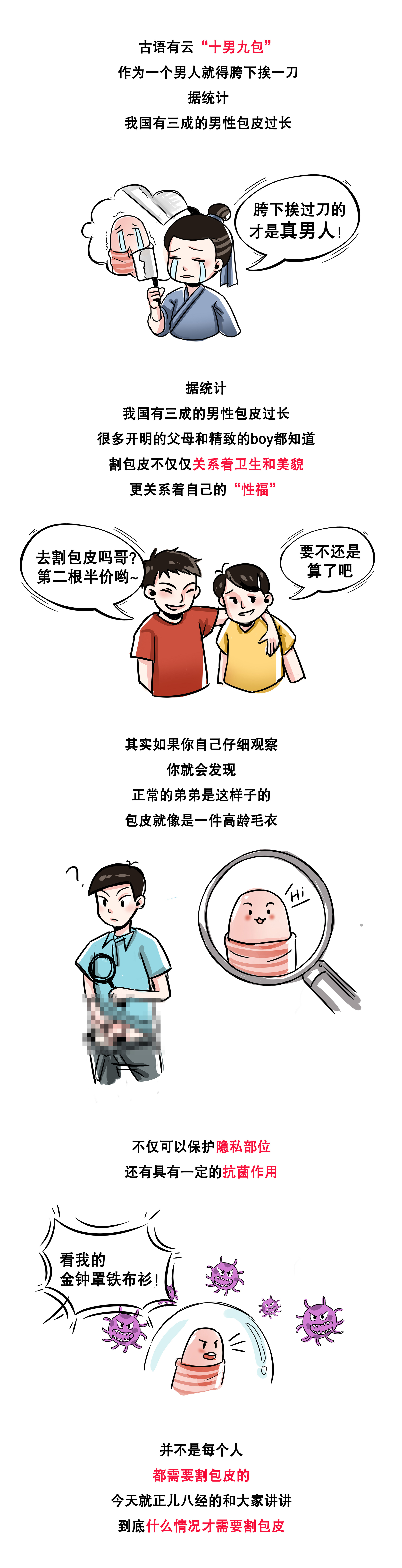 成年男性割包皮的好处,自己动手割包皮危险性高吗