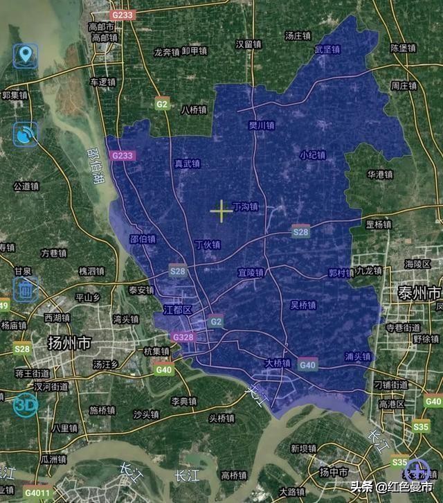 扬州开发区三大片区,扬州邗江区和开发区的区别