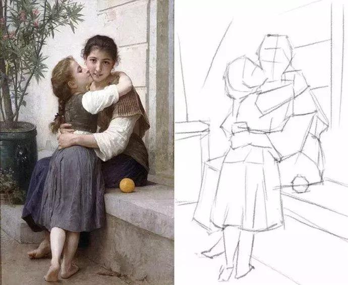 如何从零基础学会快速画油画,油画入门必学500例简易大幅油画