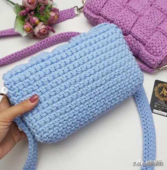 时尚洋气包包做法,时尚包包教程钩织