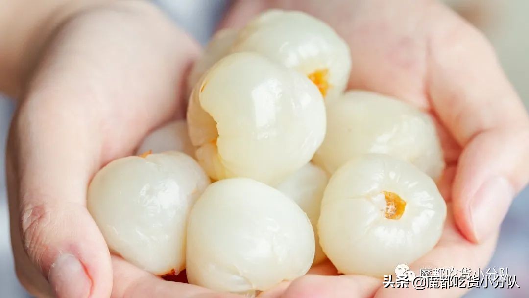 夹心荔枝冰，妈妈不让多吃