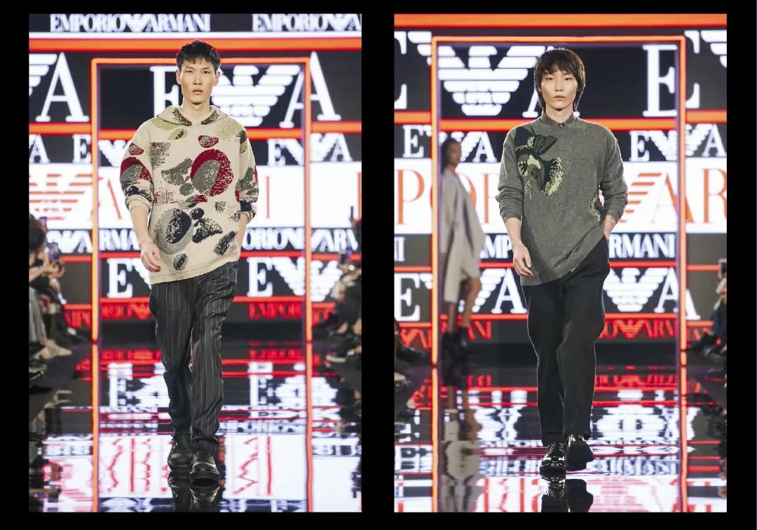 emporioarmani和阿玛尼的区别,emporioarmani短袖白加黑双拼色