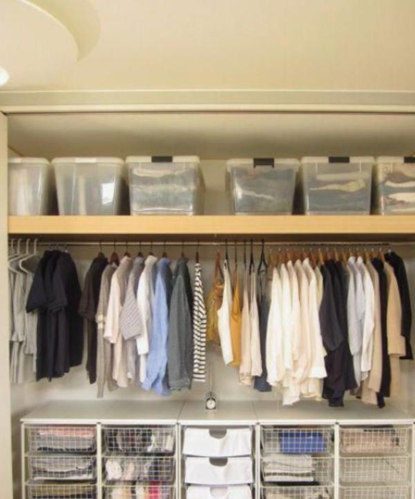 日系居家收纳技巧,房间小衣服多怎么收纳日本