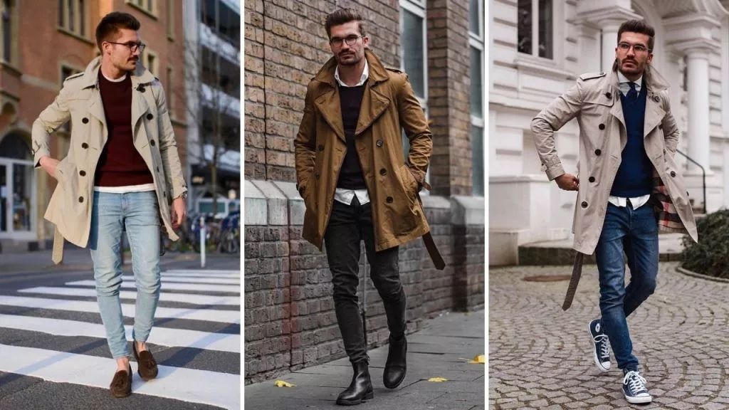 168cm身高长款风衣怎么搭配好看,160cm怎么穿长款风衣