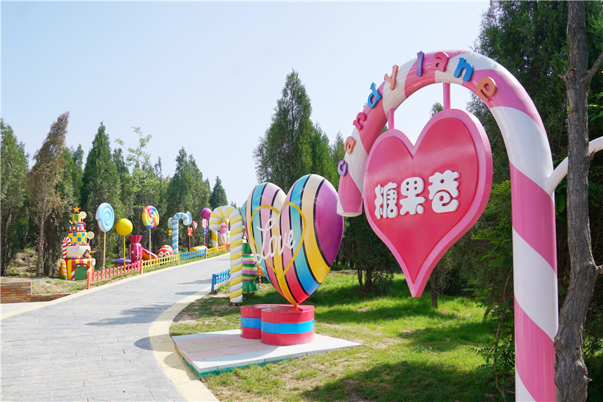 初夏河南,找寻童心,邂逅伏羲山的斜阳,一颗心萌化在云上牧场