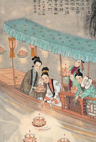 江城子中秋早雨晚晴,江城子元宵节