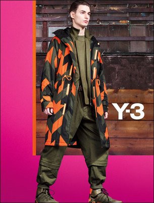 y-3联名阿迪广告,y-3山本耀司黑武士