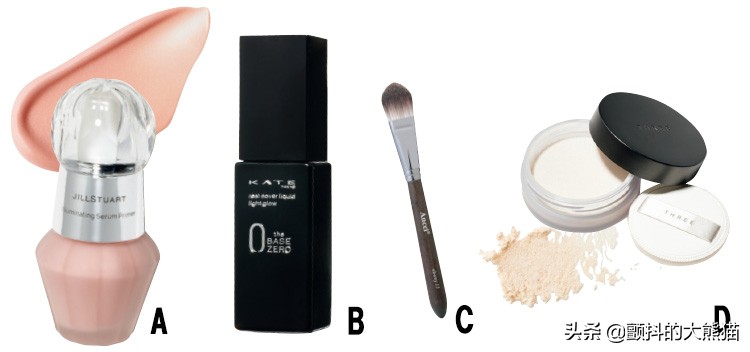 红润血色光泽肌肤动心女人味教你液体粉底打造完美脸部效果