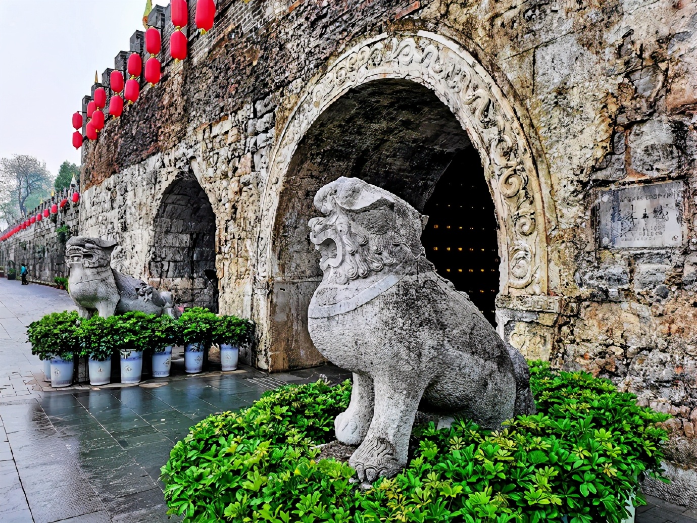 雨中漫步骑楼老街,桂林正阳街旅游攻略