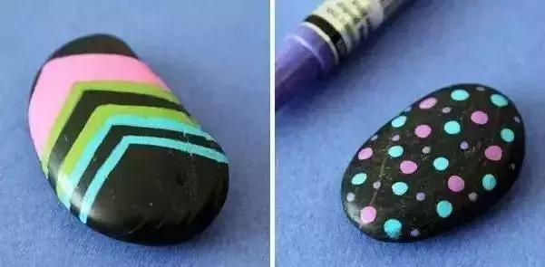石头画简单幼儿园详细教程,简易石头手工绘画教程