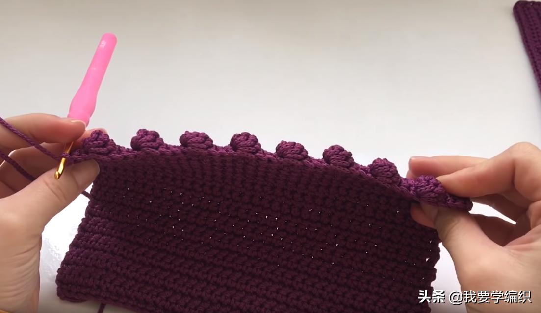 冰丝线钩织斜挎小包包,织女手工包包