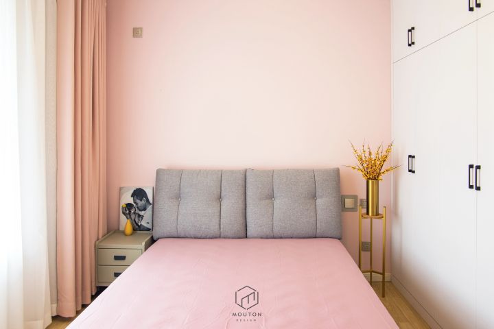 如熙高端定制,140平三室两厅两卫装修意式轻奢风