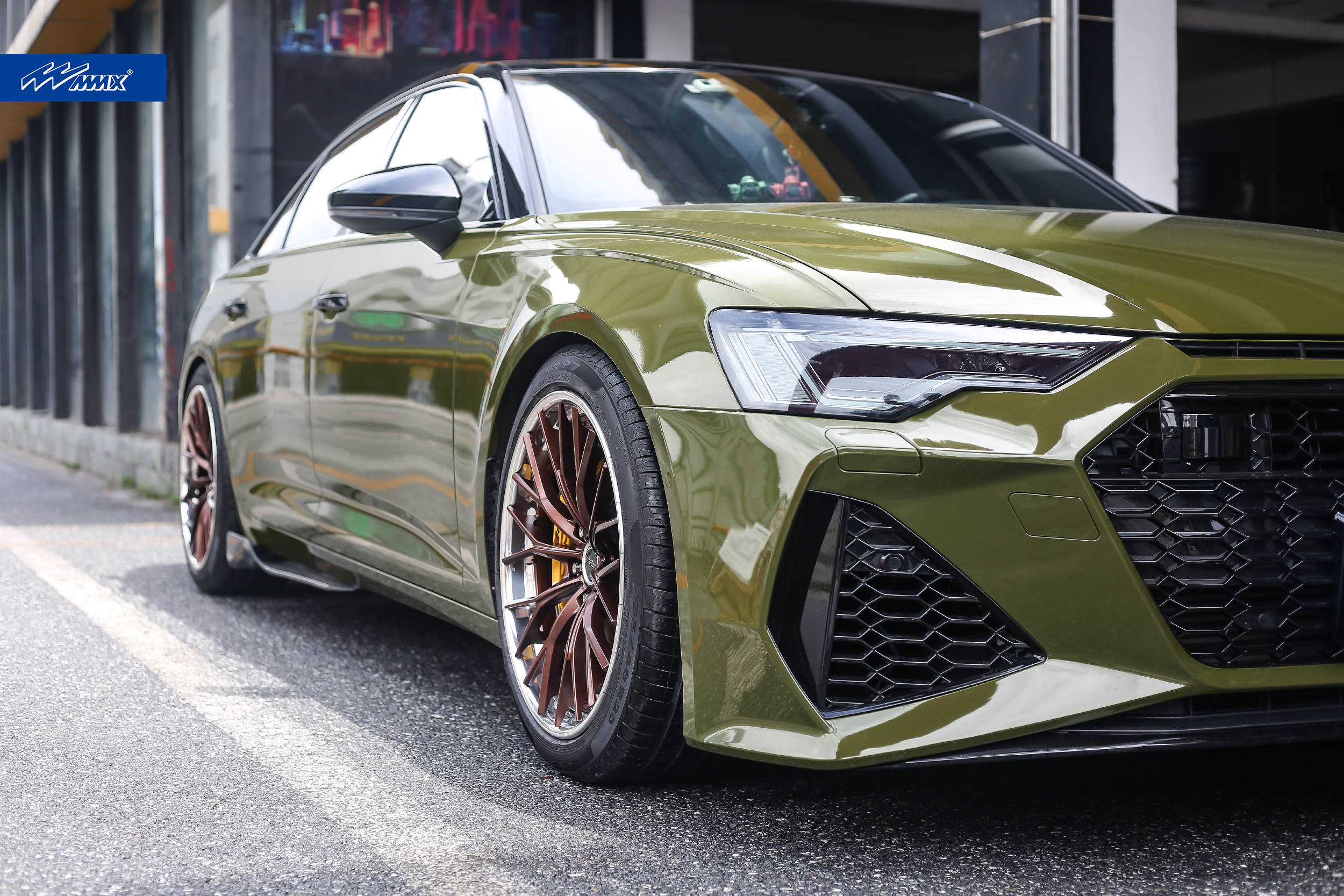 mmx轮毂是锻造吗,奥迪a6allroad202122寸轮毂