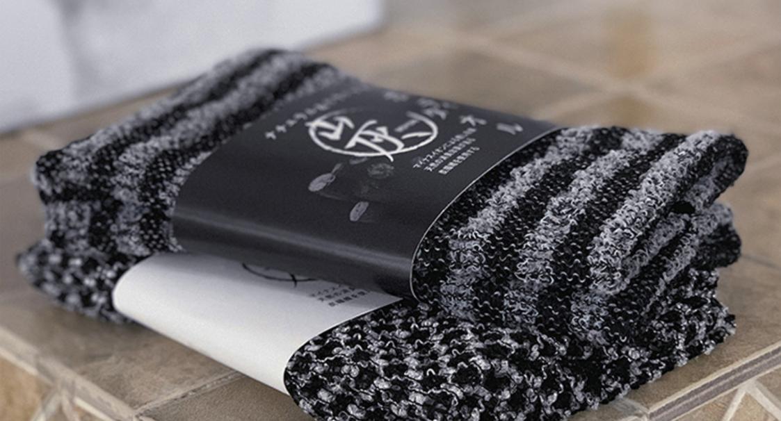 搓澡巾日本双面网格款,日本长条搓澡巾柔软