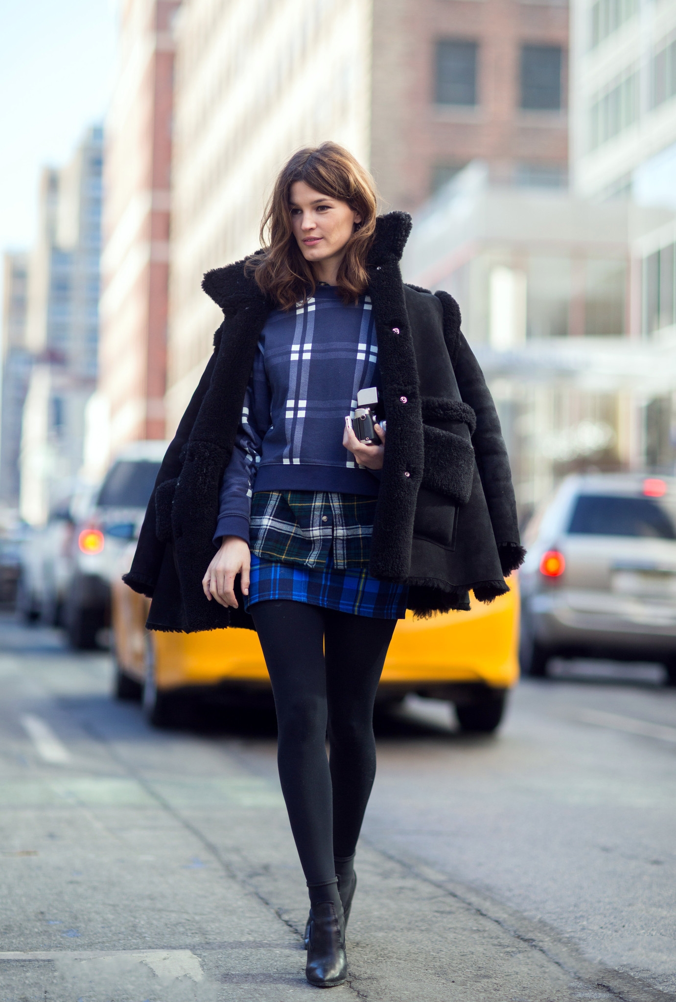 羊羔毛外套怎么穿才好看,羊羔毛显瘦外套