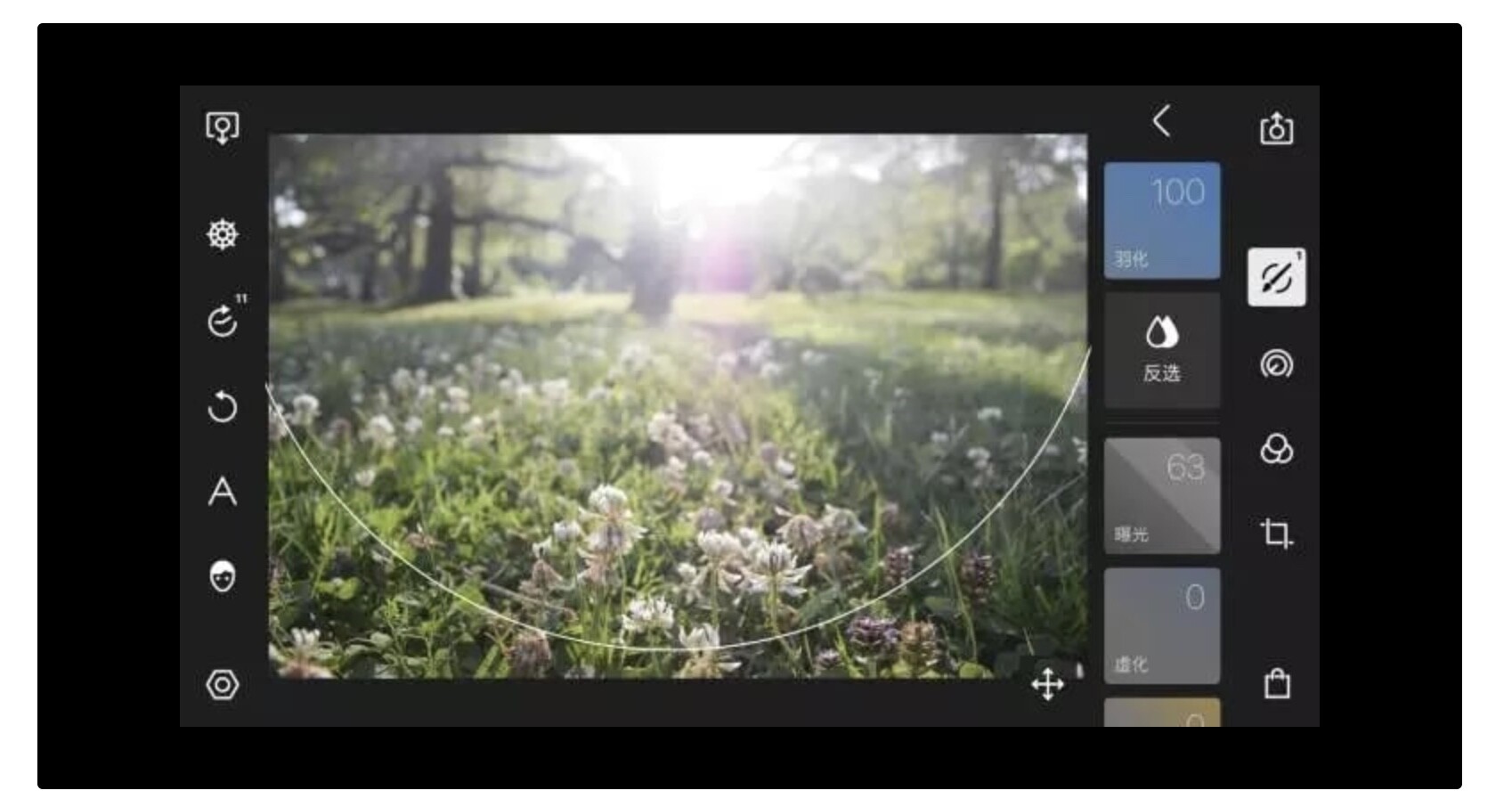 polarr调清晰度,polarrphotoeditor改变照片底色