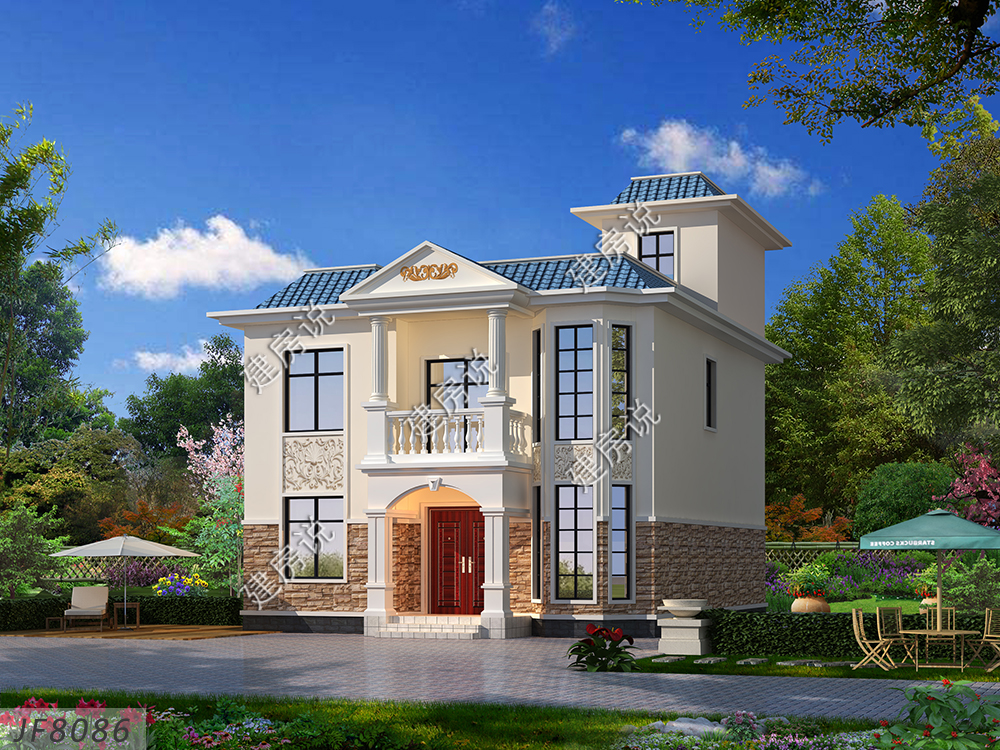 18万农村自建房二层,最合理的农村自建房设计图