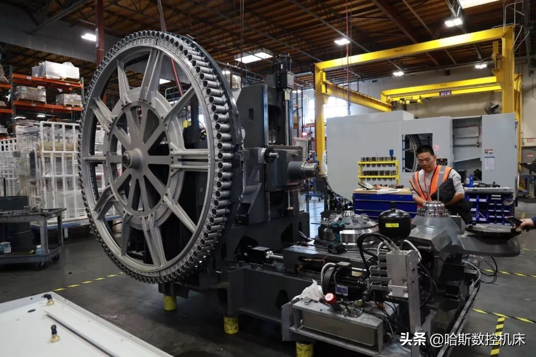 美国哈斯工厂参观,美国哈斯机床加工中心