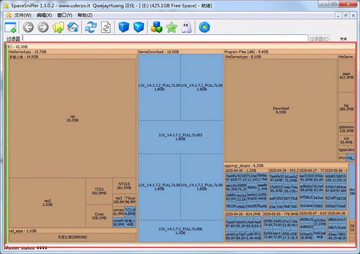 spacesniffer同类软件,spacesniffer软件功能