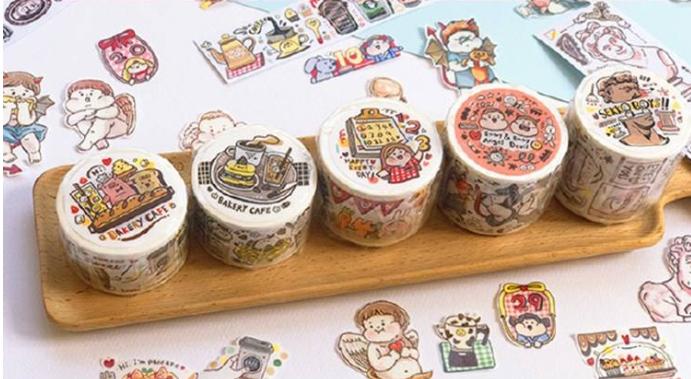 手账本贴纸胶带推荐,手账本胶带贴纸全套超便宜