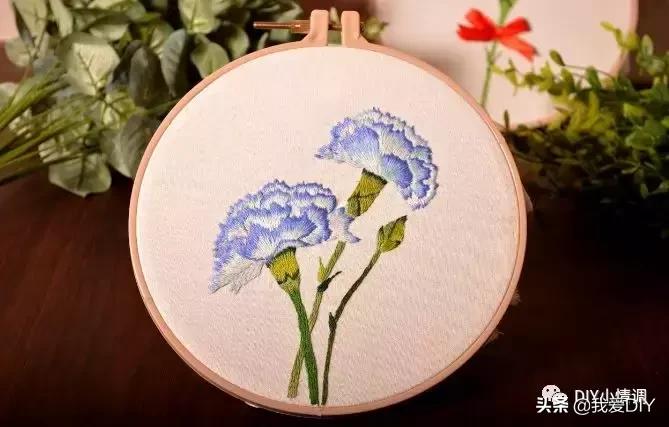 刺绣新手一步一步刺绣花,超详细的漂亮小花刺绣教程