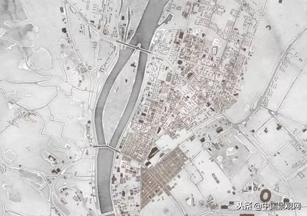 景观场地分析图制作,别墅庭院场地分析图