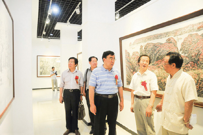 青年艺术家张荣国山水画作品欣赏,张三友的画价格