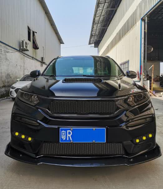 男子花20万改装17万本田思域,本田xr-v2023款改装黑武士