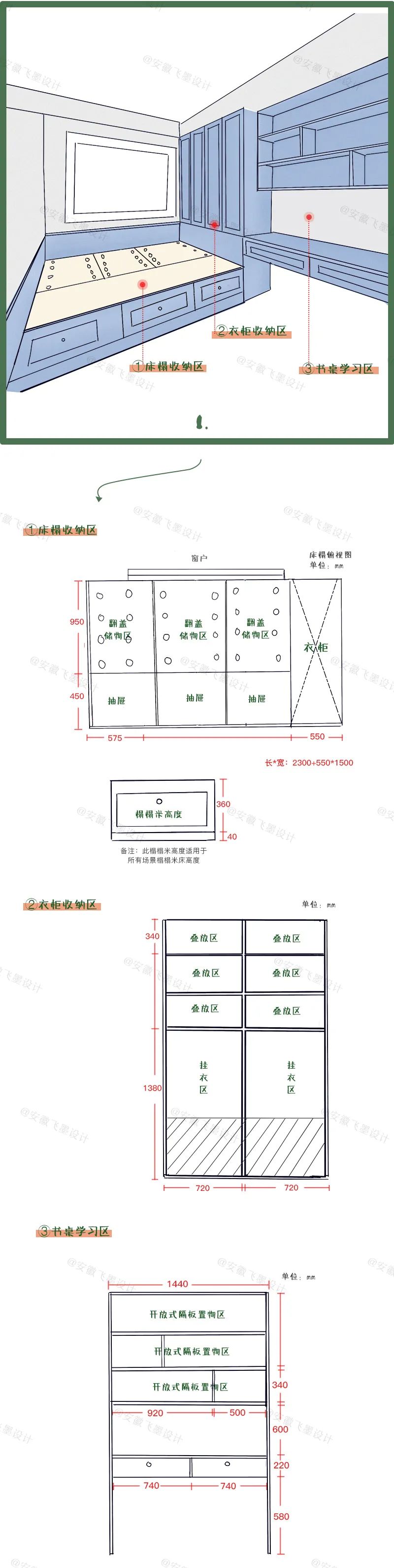 家居装修尺寸指南,装修家居尺寸整理赶紧收藏