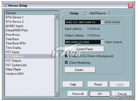 玛雅四重奏声卡maya44豪华版,maya44声卡使用教程