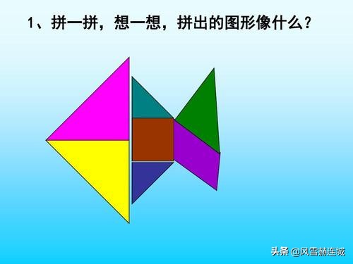 智力七巧板和普通七巧板的区别,七巧板是中国传统的智力玩具