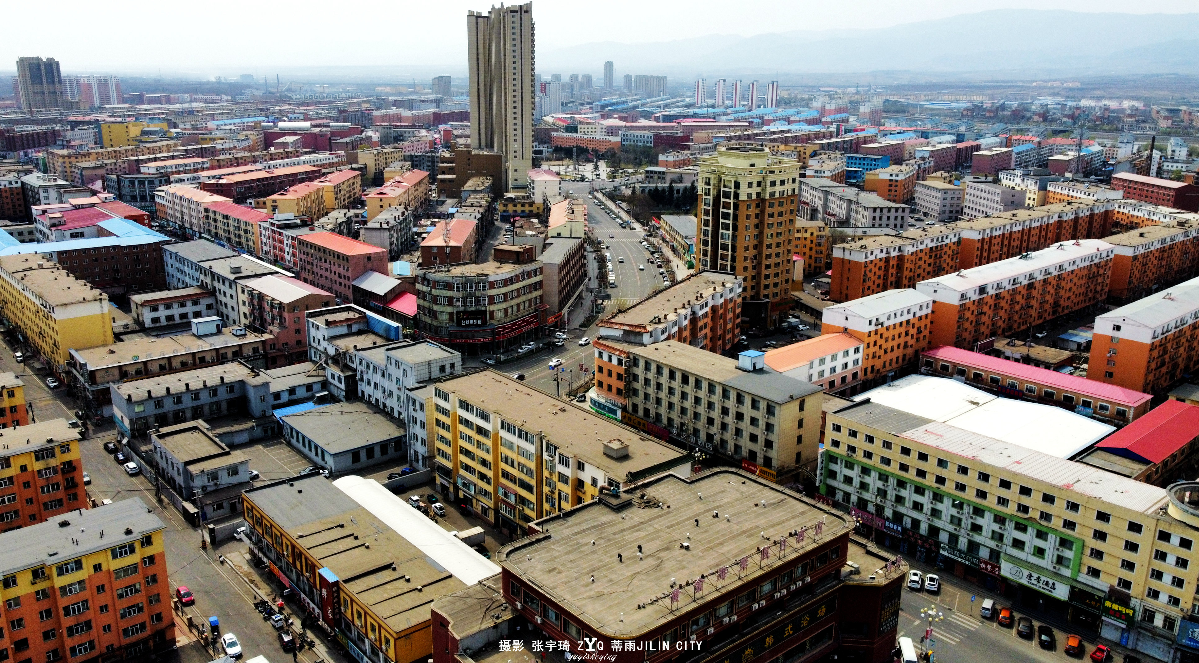 蛟河市航拍,吉林蛟河景色视频
